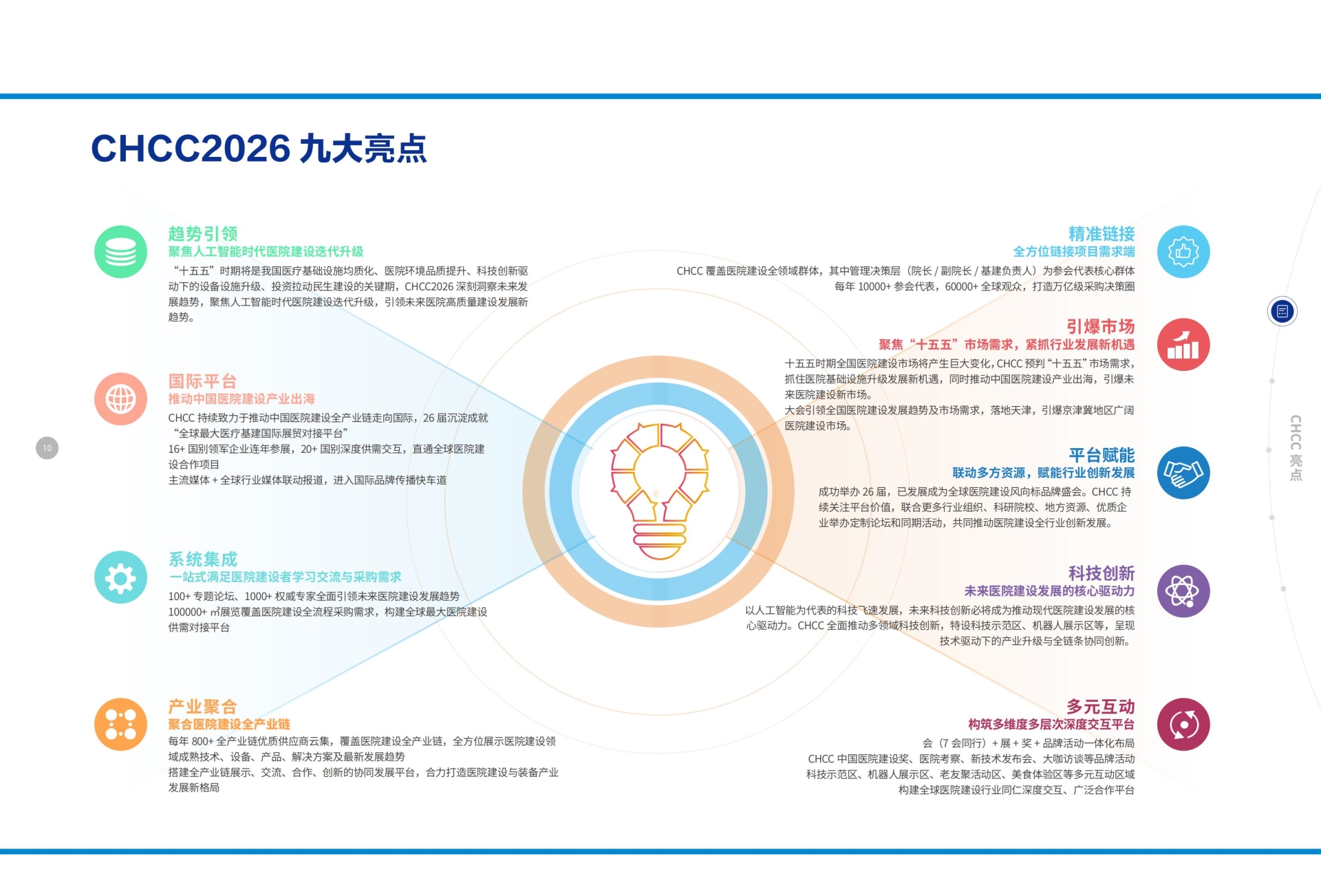 ​展位预定2026第27届全国医院建设大会CHCC主题展馆：AI技术创新馆​